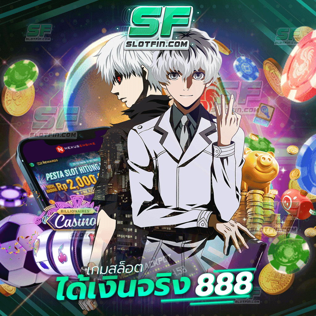 เกมสล็อตได้เงินจริง 888 เว็บปั่นสล็อตที่อยากแนะนำให้เล่น | SLOTFIN