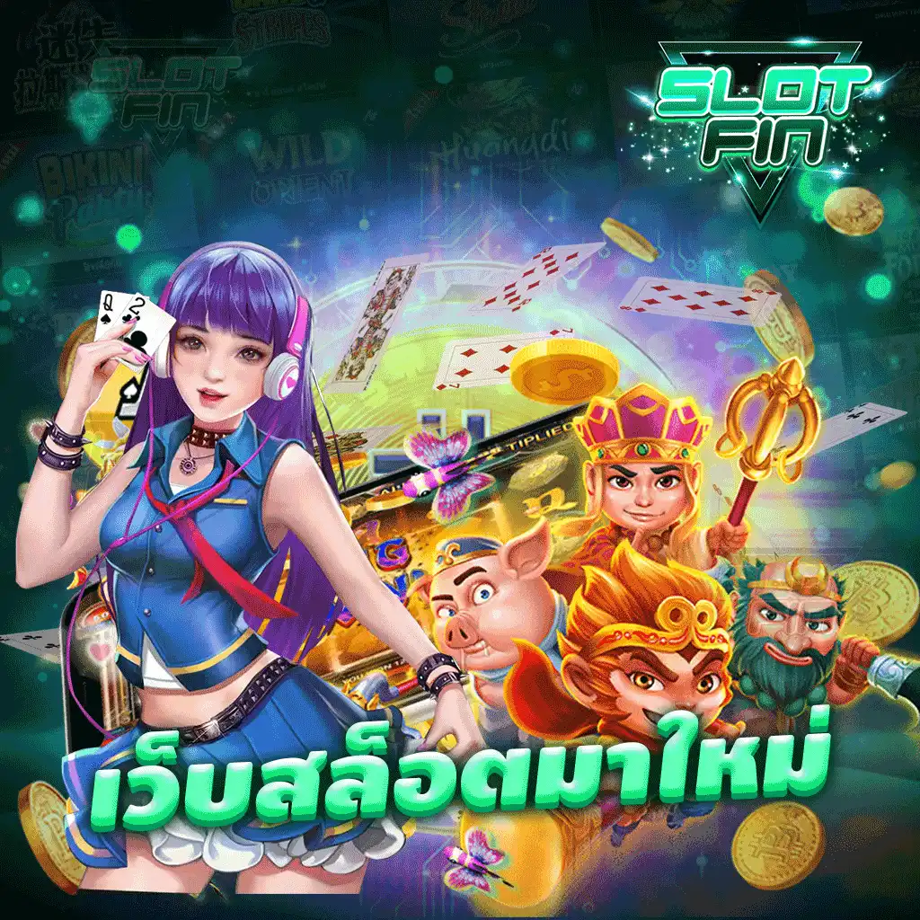 เว็บสล็อตมาใหม่ เว็บนี้เว็บเดียวที่พาท่านไปสนุกครบทุกเกมทำเงิน | SLOTFIN